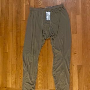 NWT- Army Silk Bottoms